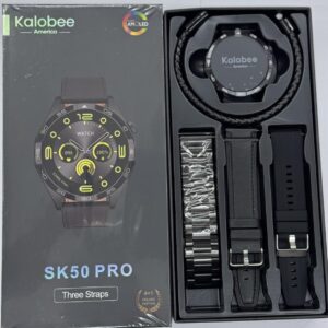 High Quality Smartwatch SK50 Pro 3 Strap NFC Compass 1.52" BT Call Hear Rate Fitness Tracker Men Sport Smart Watch