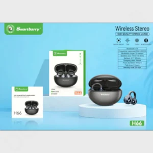 Smartbarry H66 Wireless Earbuds - Bluetooth 5.4, Touch Control, Long Battery Life