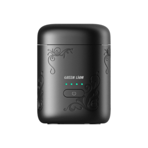 Green Lion ASEEL Electric Bakhour Burner, 10W, 1400mAh, 8-10 Burning Cycles, 2 Min Auto Off, LED Indicator