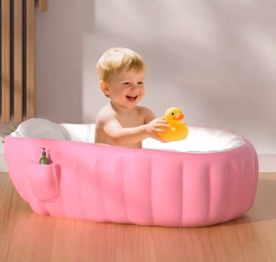 Inflatable Baby Bath - Blue