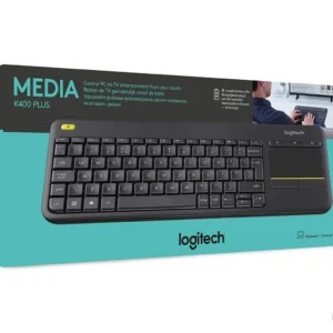 Logitech Media Keyboard K400 Plus Black